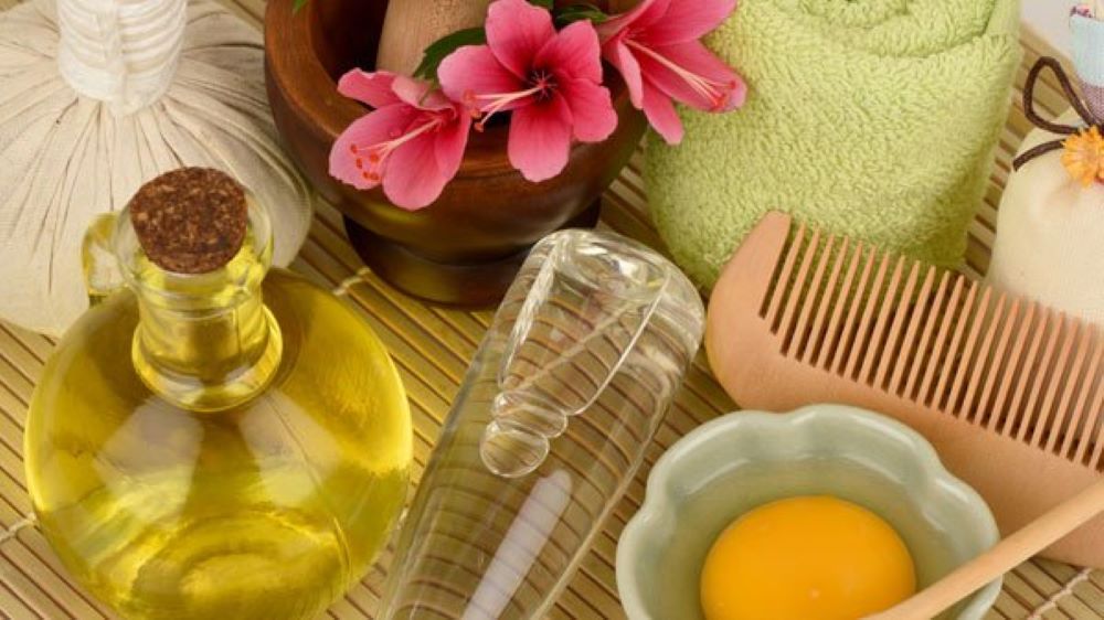 Маска для волос с яйцом и оливковым маслом
